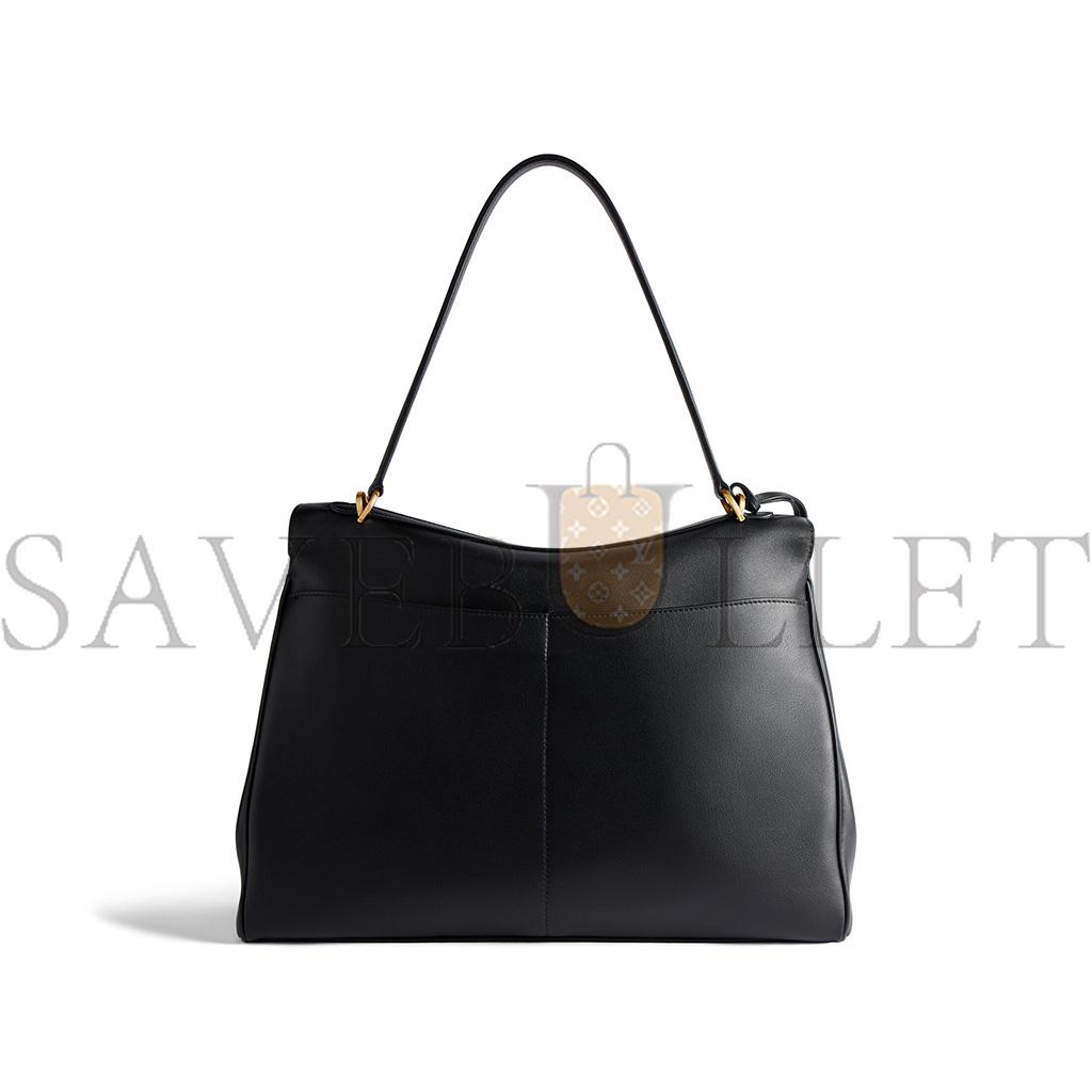 Ba*len*cia*ga rodeo large tote gold hardware (39.8*29.9*12.9cm)
